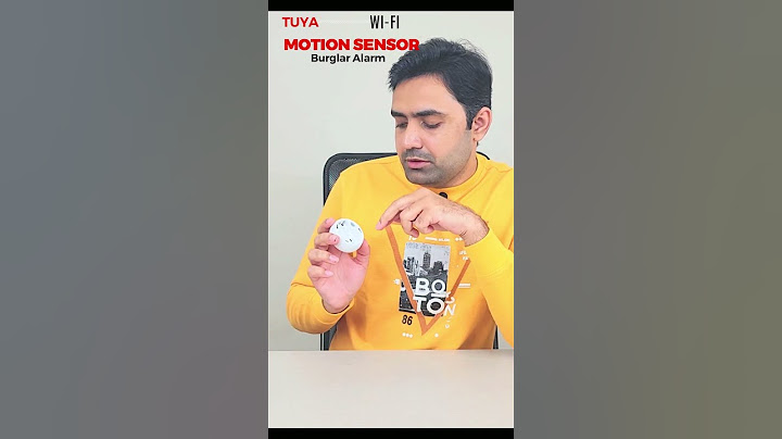 Tuya WiFi PIR Motion Sensor