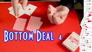 Сдача нижних.  Bottom deal 4