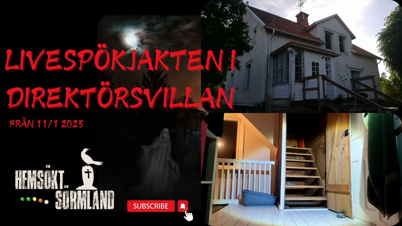 [Spökjakt] Livespökjakten i Direktörsvillan
