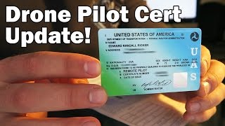 I'm official! FAA Drone Pilot Certification