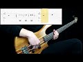 Rage against the machine  guerrilla radio bass cover play along tabs in