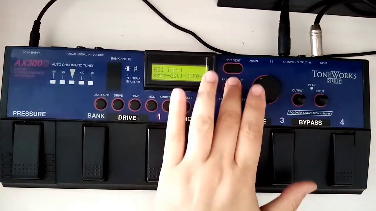 Korg Ax300G Elektro baglama saz tonları Tolgahan