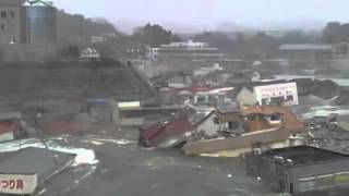 Tsunami in Onagawa, Miyagi Prefecture