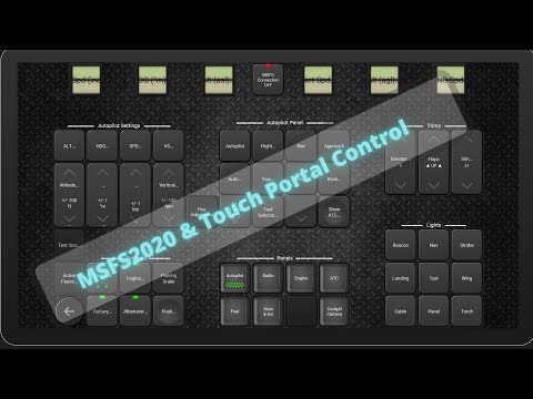 Touch Portal & MSFS2020 Connection