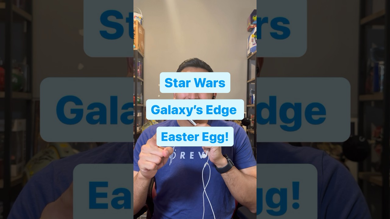 STAR WARS: Galaxy’s Edge Easter Egg!