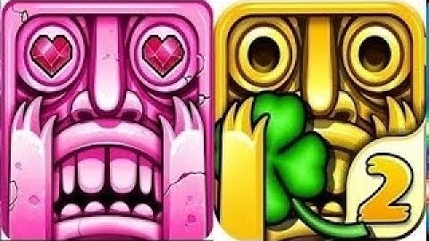 Temple Run 2 Blazing Sands VS Frozen Shadows iPad Gameplay for Children HD #104