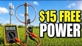 MIT Just Confirmed a $15 Rectenna That Pulls Free Power From Cell Towers — Why Is It Hidden?