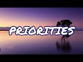 Tyla - Priorities (Official Lyrics) #tyla #priorities #fyp #fy #trending #lyrics #music