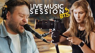 How To SHOOT and EDIT a Live Performance Session (BTS 