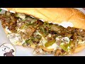 How to make the BEST Steak & Cheese | PHILLY CHEESESTEAKS 🥩 | Extra Cheesy | Perfect Recipe‼️ |