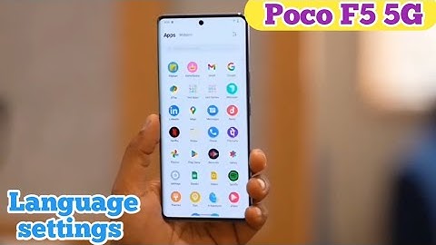 How To Change Language In Poco F5 5G, Change Language Setting,How To Change Language In Poco F5 5G,