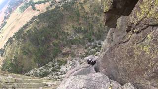 The Climb to the top of Devil's Tower National Monument