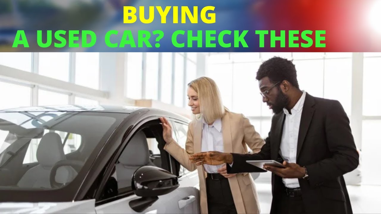 5 Top Things to Inspect Before Buying a Used Car - YouTube