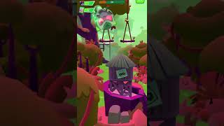 Talking Tom Hero Dash Ice Bolt Tom Swings Over All Vines In Jungle World Rakoons Chase Event #shorts