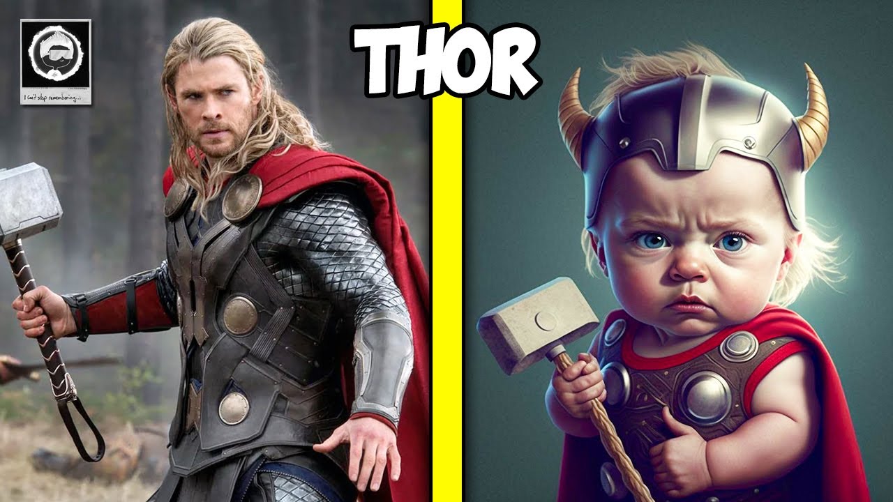 Superhéroes Si Fueran Bebés! (Superheroes As Babies)