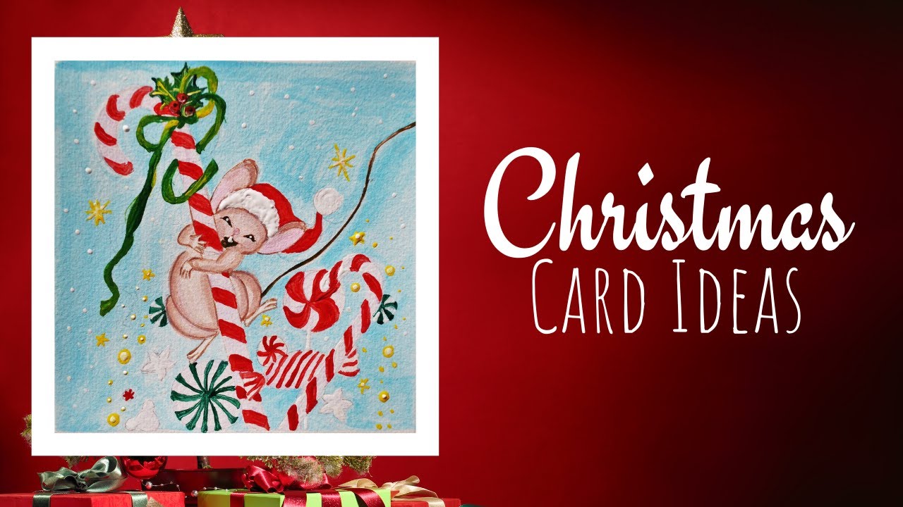 painting-a-candy-cane-with-acrylic-paint-christmas-card-ideas-88