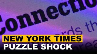 Puzzle Solvers Stunned As NYT Connections Category From Neander Revealed