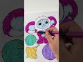 Today I will show you a painting of Chubarash. #drawing #art #cute #artsupplies #disney #coloring