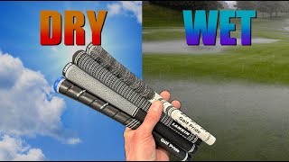 The Grips I Will NEVER Use! WET vs Dry Grip Test