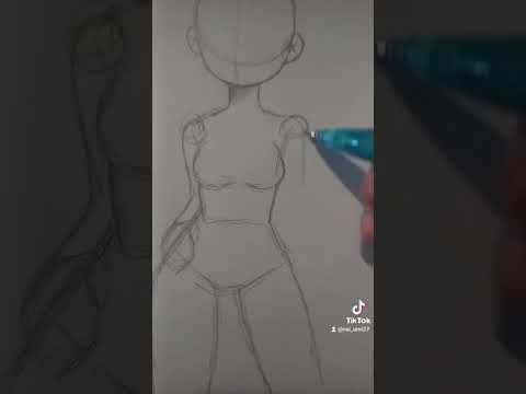 tutorial de pose #arte #short #artist #tutorial #tiktok #anime