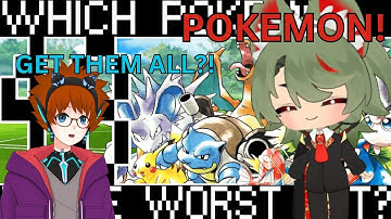 Vtubers React to Bumbles McFumbles | Which Pokemon Is The Worst Pet? - Kanto