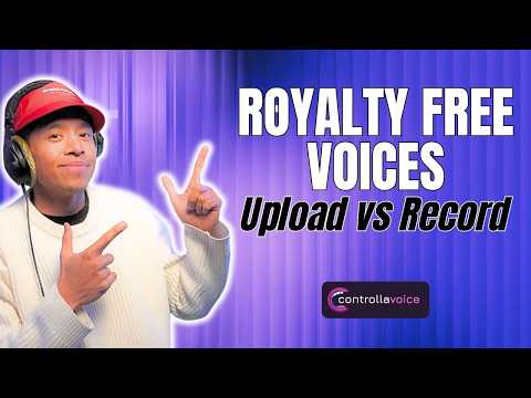 Studio Models Using a Royalty Free Voice Upload