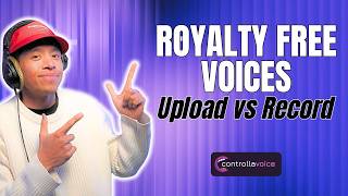 Studio Models Using a Royalty Free Voice Upload