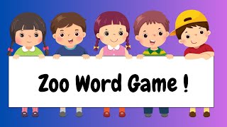 Animal Word Puzzle | Animal | Zoo | @2minKfm |Jumbled Word| Wild Animals | Scramble Word