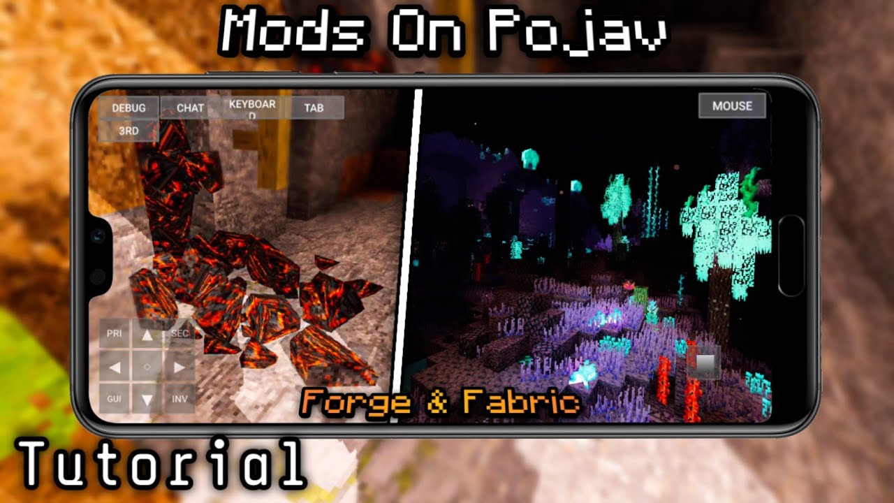 Minecraft Java Mods On Android! • Forge & Fabric with Optifine & Shaders! • [PojavLauncher]