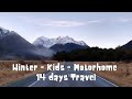 The South Island, winter, family road trip