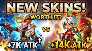THESE NEW SKINS CHANGE EVERYTHING? Hero Wars! screenshot 2