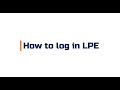 Mfl academys how tos  how to log in lpe