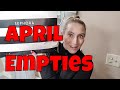 April skincare  beauty product empties  what ive finished this month