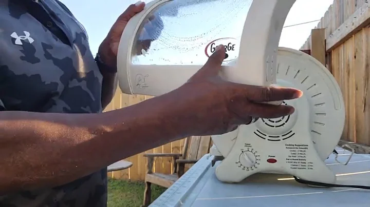 How to Clean This Vintage Grill #Georgeforeman #Ch...