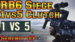 1V5 Ace Clutch Vs Macie Jay - Rainbow Six Siege