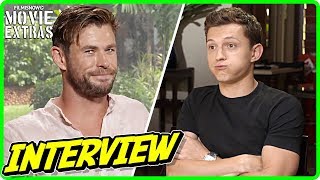 MEN IN BLACK v SPIDER-MAN: FAR FROM HOME | Unsuited with Chris Hemsworth and Tom Holland