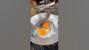 Thumbnail of Kerak telor khas betawi. enak banget gaes dan harganya terjangkau #shorts #keraktelor