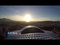 Stade Vélodrome de Marseille en vue aérienne par drone