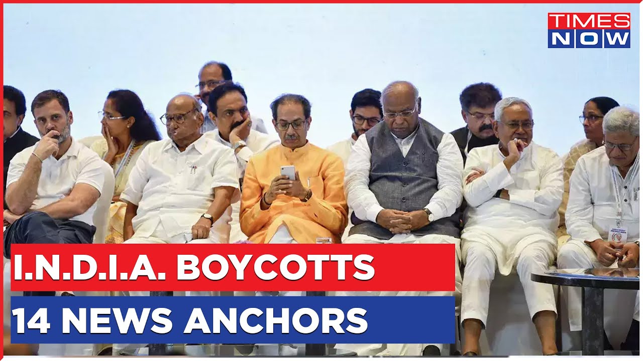 Newly-Formed Opposition Bloc I.N.D.I.A. Announces Boycott Of 14 News Anchors | Latest Updates