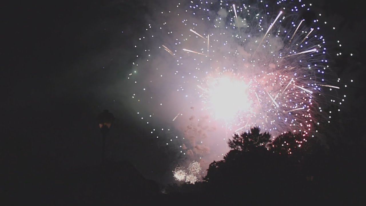 Berkeley Heights Mount Carmel Fireworks 2021 YouTube