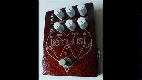 FuzzHugger Effects - Tremulust tremolo - dual LFO trem - triangle, square, modulated