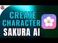 كيفية إنشاء شخصية في برنامج ساكورا آي