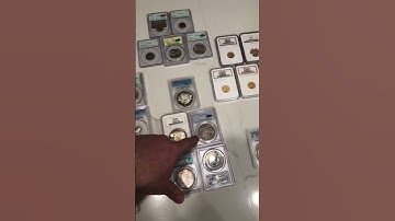 HUGE COIN HAUL! Old US Type, Gold CAC Barber, Toned Morgan’s, Old Holders, and much more! #shorts
