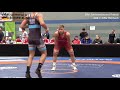 Ringen dm 21 junioren  finale 92kg johannes mayer vs kiril kildau