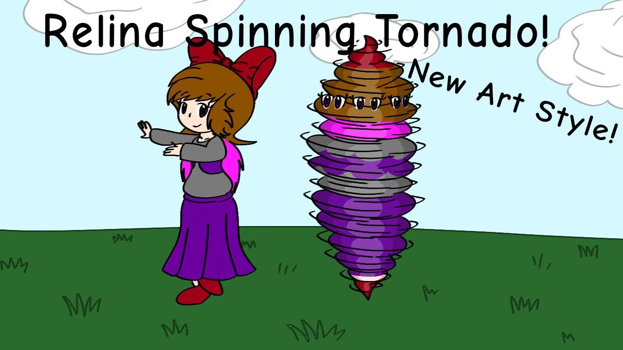 Relina's Spinning Tornado Animation (New Style Test) 