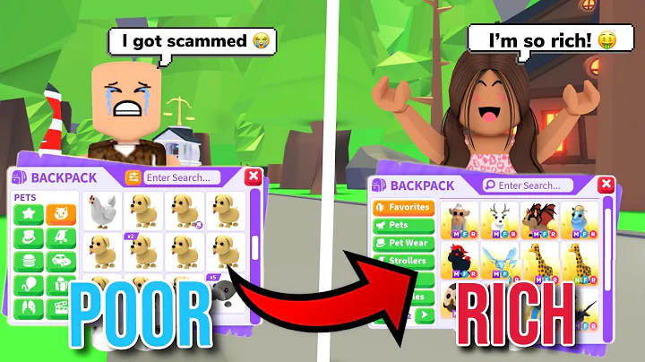 I Logged Onto A POOR Fans Account And Made It *RICH* In Adopt Me! - DayDayNews