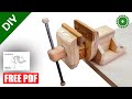 Wooden Vise Making DIY +PDF