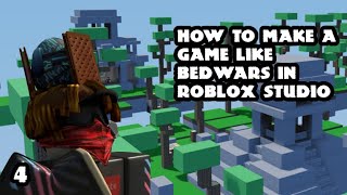 How to make a game like bedwars in roblox studio | Part 4: Making placement system, making pickaxe