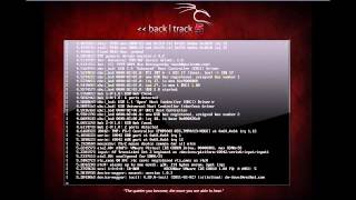 Install Back Track in your VMware workstation