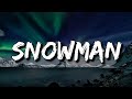 Sia - Snowman (Lyrics) [4k]